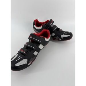 Bicycle Men's Women's Road‎ Cycling Riding Shoes with Look Delta Cleat - 11.5/13